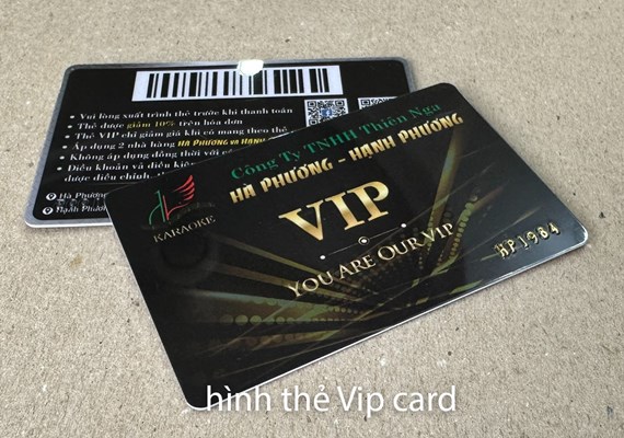 Hình thẻ VIP Card