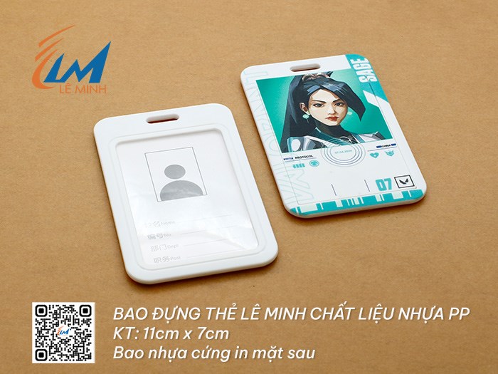 BAO ĐỰNG THẺ IN THEO YÊU CẦU