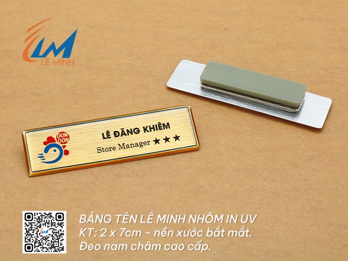 BẢNG TÊN NHÔM IN UV PHỦ KEO