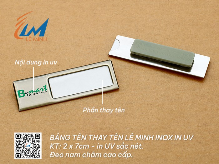 BẢNG TÊN THAY TÊN BẰNG INOX