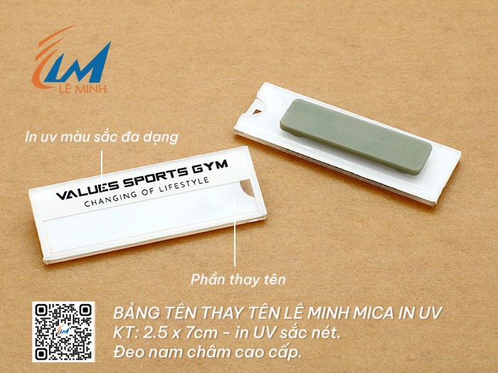 BẢNG TÊN THAY TÊN BẰNG MICA