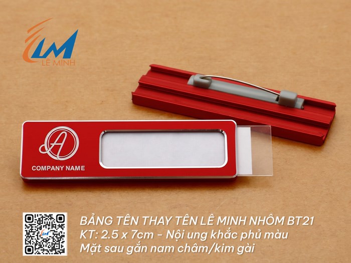 BẢNG TÊN THAY TÊN BT21 KHẮC ĐỔ MÀU