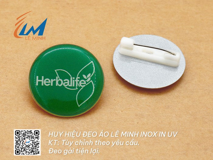 HUY HIỆU TRÒN BẰNG INOX