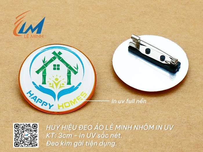 HUY HIỆU TRÒN BẰNG NHÔM