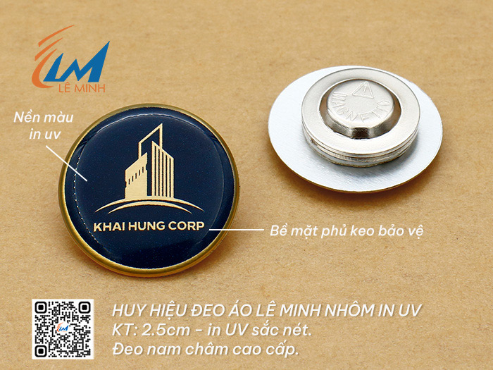 HUY HIỆU TRÒN BẰNG NHÔM