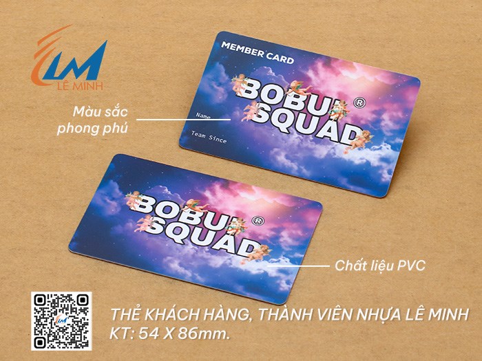 IN THẺ KHÁCH HÀNG, THẺ THÀNH VIÊN