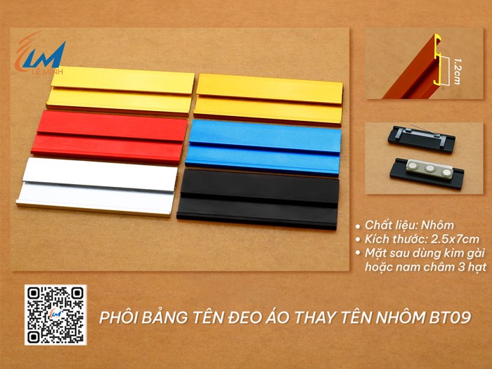 MUA BÁN, CUNG CẤP PHÔI BẢNG TÊN NHÂN VIÊN