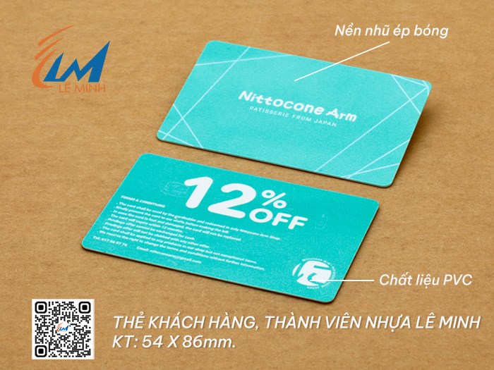 IN THẺ KHÁCH HÀNG, THẺ THÀNH VIÊN