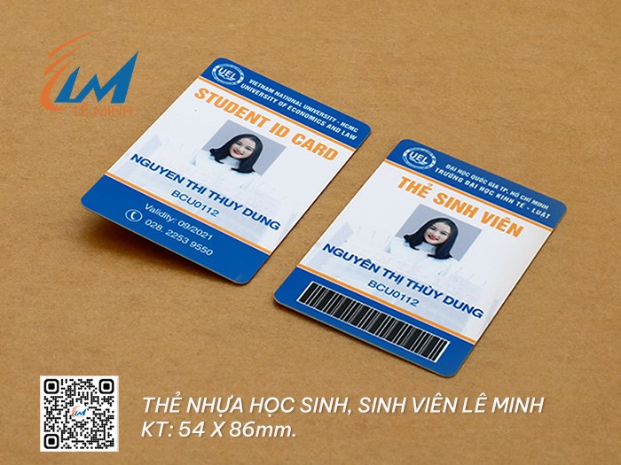 IN THẺ SINH VIÊN, HỌC SINH