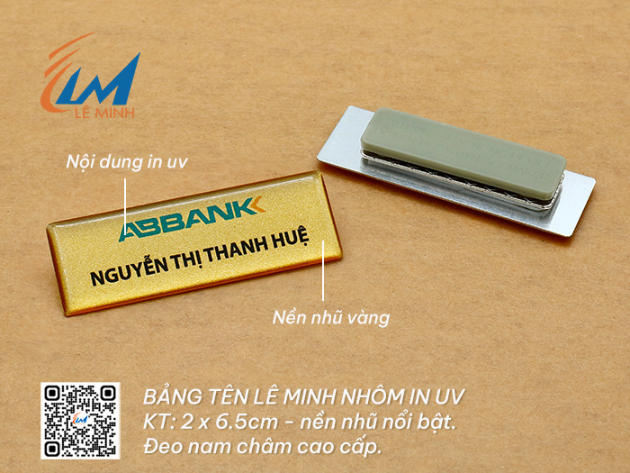 Bảng Tên Nhân Viên – Hướng Dẫn Chọn Mẫu Bảng Tên Đẹp, Chuyên Nghiệp