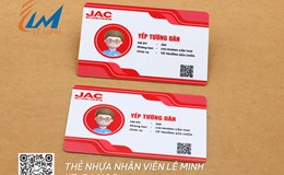 In Thẻ Nhựa Nhân Viên – Quy Trình, Chất Liệu Và Mẫu Thiết Kế Chuyên Nghiệp